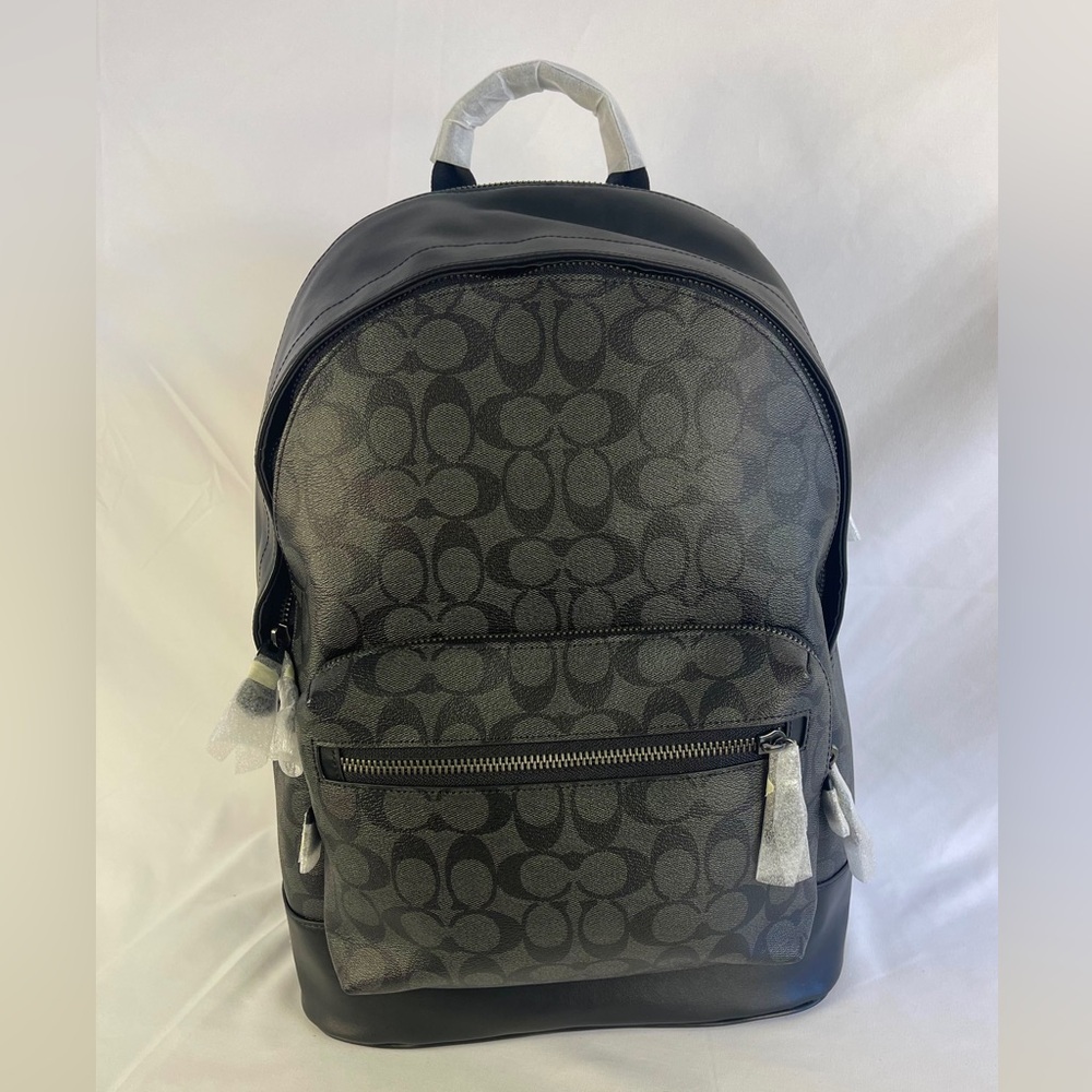 COACH West Backpack in Signature Canvas